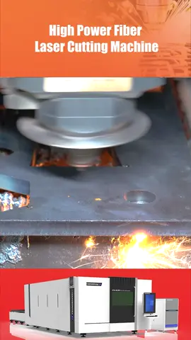 20000w Laser Cutting Machine Cutting 16mm Carbon Steel #hongniulaser #tiktok #fiberlasercutter #machine #metallasercutter #foryou #foryoupage #lasercutting 
