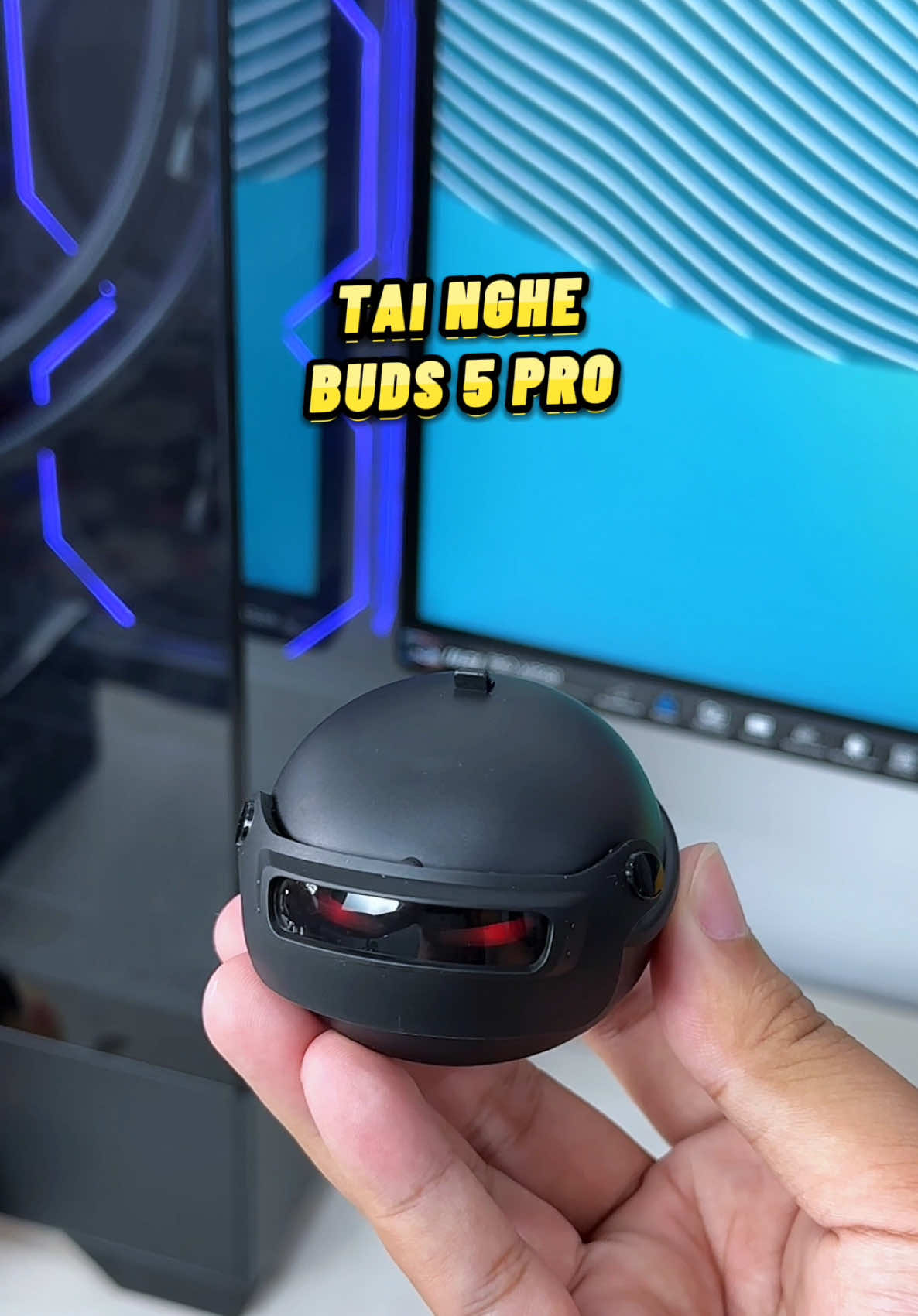 Tai nghe bluetooth gaming BUDS 5 PRO #tainghe #tainghebluetooth #tainghegaming #docongnghe #phukiendienthoai 