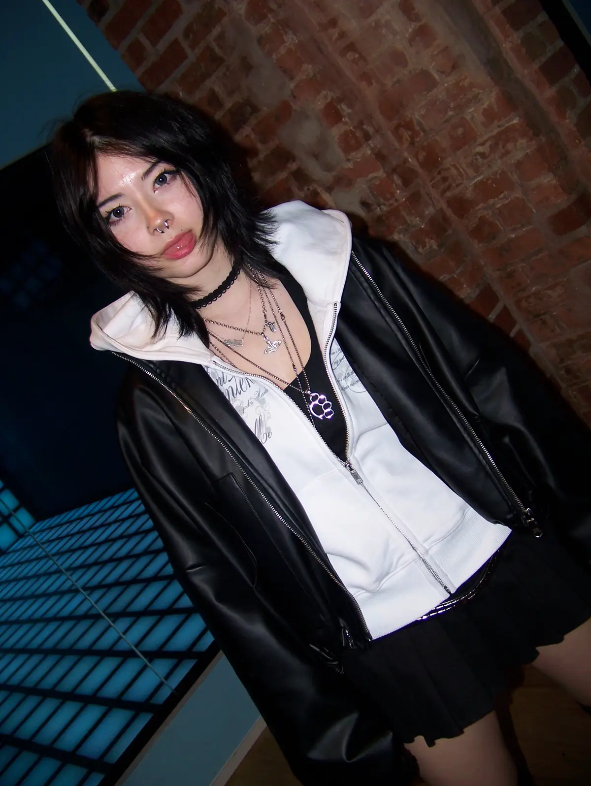 i love my friends etc #nyc #cosplay #08 #blackhair #makeup
