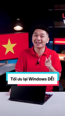 Ngày xưa phải mò từng setting chứ giờ 1 nút là xong, tối ưu lại Windows trong chưa đầy 1 phút #laptopworld #thanhcongnghe 