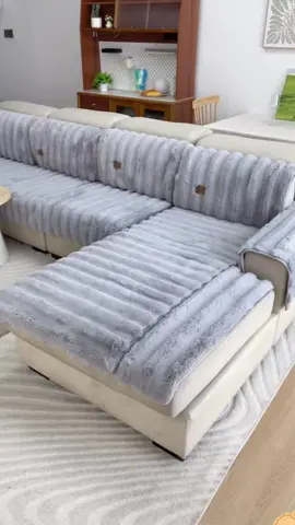 Who could resist this sleek sofa protector? So chic! #CouchCover #SofaProtector #InteriorVibe #TikTokShopLaborDaySale #spotlightfinds