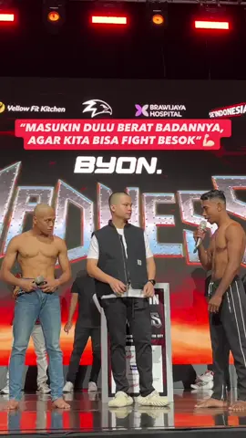 PESAN DARI APRILANDO UNTUK PRASTIO!!🫵🏼 WEIGH-IN & PRESSCON LIVE DI YOUTUBE CELLOSZXZ!!! #byoncombat #byonsports #byonmadness 
