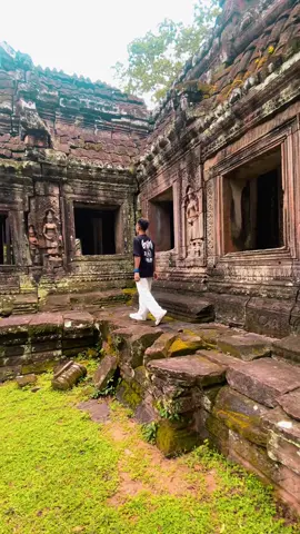 ប្រសាទ​បន្ទាយក្ដី​ 💙🙏💜 #angkor_wat_of_cambodia_🇰🇭♥ 