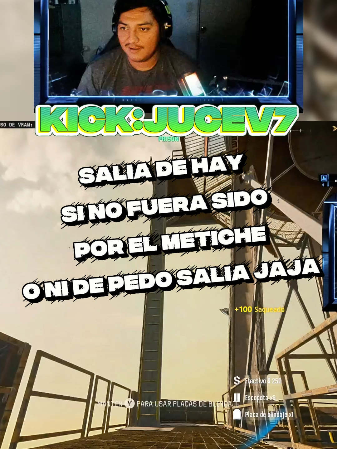 salia si o no #callofdutywarzone #callofduty #warzoneclips #resurgimiento #streamer