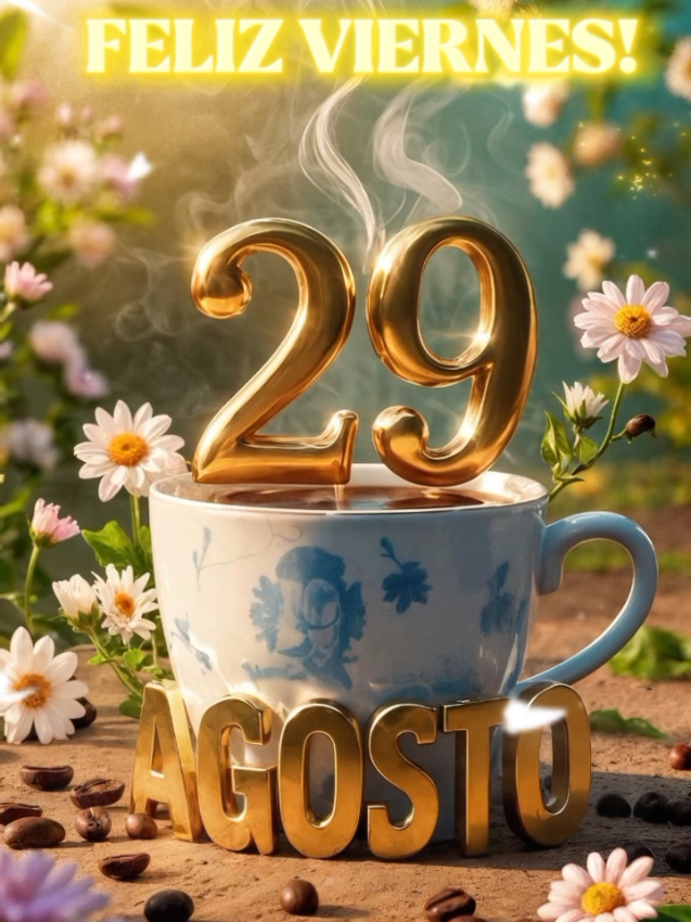 Viernes 29 de Agosto!#CapCut #felizviernes #buenosdias #frasespositivas #felizfindesemana 