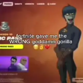 ts doesn’t make me feel good inc 😠✌️ | #gorillaz #fortnite #kingkong #funny #fyp 