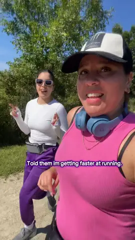 Thanks to my daughter’s patience (she’s a runner) and teaching me her ways, I made some improvement! She sure did say “you wanna be a runner, I’ll make you one!!” @Jesssirr_ #newrunner #runner #cakelady #slowrunner #runtok 