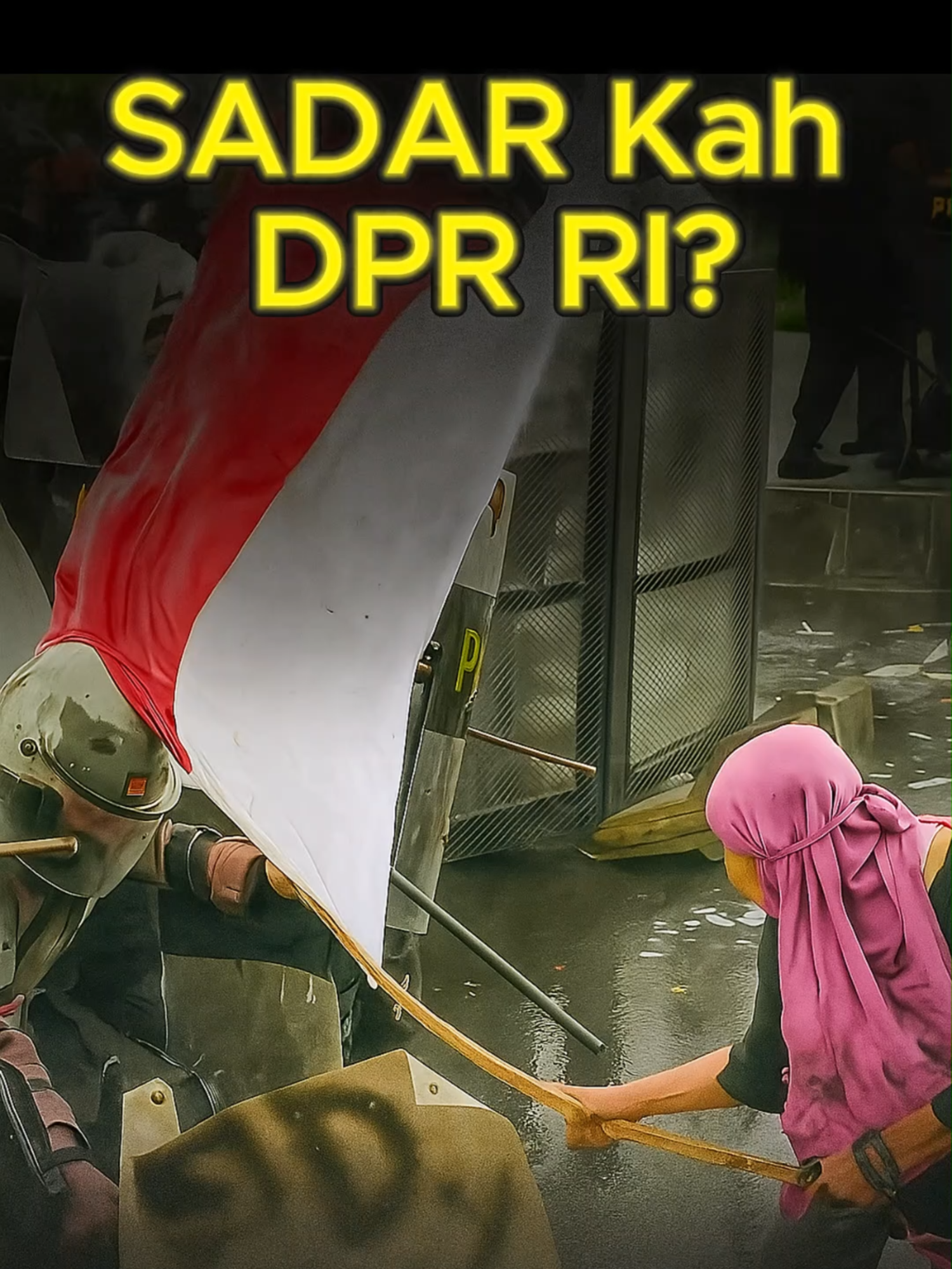 Emak-Emak Sudah Bergerak, Rakyat Menjerit – DPR Sudah Sadar? 28 Agustus 2025 • Saat buruh gelar demo di DPR, emak-emak berjilbab pink maju berani sambil mengibarkan Merah Putih dan berteriak: “Di luar sini kelaparan, apa gajinya kurang DPR?” Aksi ini jadi simbol beban dan harapan rakyat kecil. Ekspresikan tuntutanmu. #EmakEmakBergerak #RakyatMenjerit #DemoDPR #28Agustus2025 #Hostum #SuaraRakyat