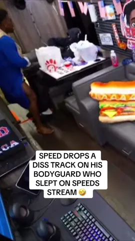 SPEED DROPS A  DISS TRACK ON HIS  BODYGUARD WHO  SLEPT ON SPEEDS  STREAM 🤣  