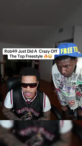 Rob49 Just Did A Crazy Off The Top Freestyle 🔥😳#plaqueboymax #rob49 #trending #viral #fyp 