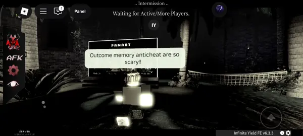 Outcome Memory anticheat its scary😭😭 #outcomememories #jumpscare #roblox 