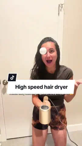 Tideway hair dyer dried my hair in 4 mins. This thing is insanely good!! And its on flash sale!  #hairdryer #highspeedhairdryer #compacthairdryer #fasthairdryer 
