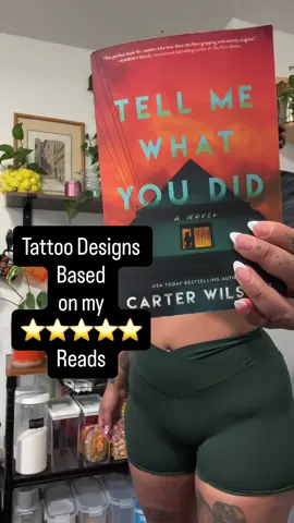 I heard it wasn’t twisty enough for some people 🤷‍♀️ I loved it  . . . #tattoo #tattooinspo #book #books #tattooideas 