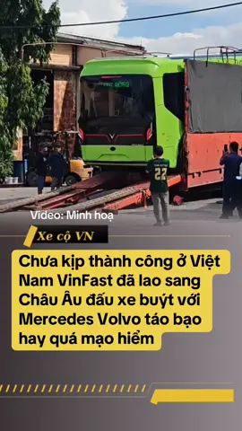 VinFast muốn đem xe buýt điện sang Châu Âu liệu có thành công #tintuc #xedien #xexang #xuhuong #xecovn 