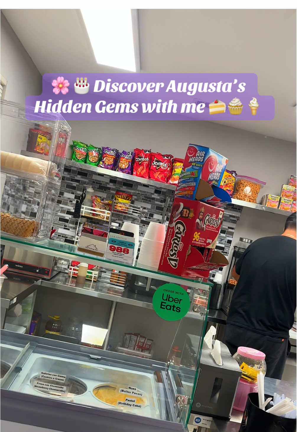 This spot on Jimmie Dyess Pkwy can be easy to miss, but for the curious eyes, the pink building will definitely catch your attention 👀. I’ve driven past it so many times, intrigued by it! Tonight I was craving something sweet and finally stopped by—this cheesecake  ice cream cup did not disappoint 😋. Can’t wait to try the savory items next time  Las Floras Snacks  Mexican Antojitos #augustaga #augustafood #mexicansnack #mexicantreats #thingstodoinaugusta 