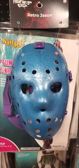 Spirit Halloween Retro Jason Hockey Mask #jasonvoorhees #Jasonmask #spirithalloween #Halloween #fridaythe13th