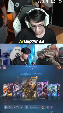 Ulah sonic nih kaya gini #MLBB #rrqhoshi #ap #dyrennn #sutsujin 