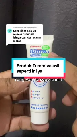 Membalas @Mosez Mart  produk asli kemasannya tdk pakai sticker dan isinya gel warna bening kekuningan, bukan cair dan merah  #tummiva #asli 