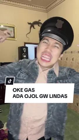 Oke gas oke gas ada ojol gw lindas, anjay kelas halo dekk😎 #polisiviral  #parody #komedi #meme #kingsigit