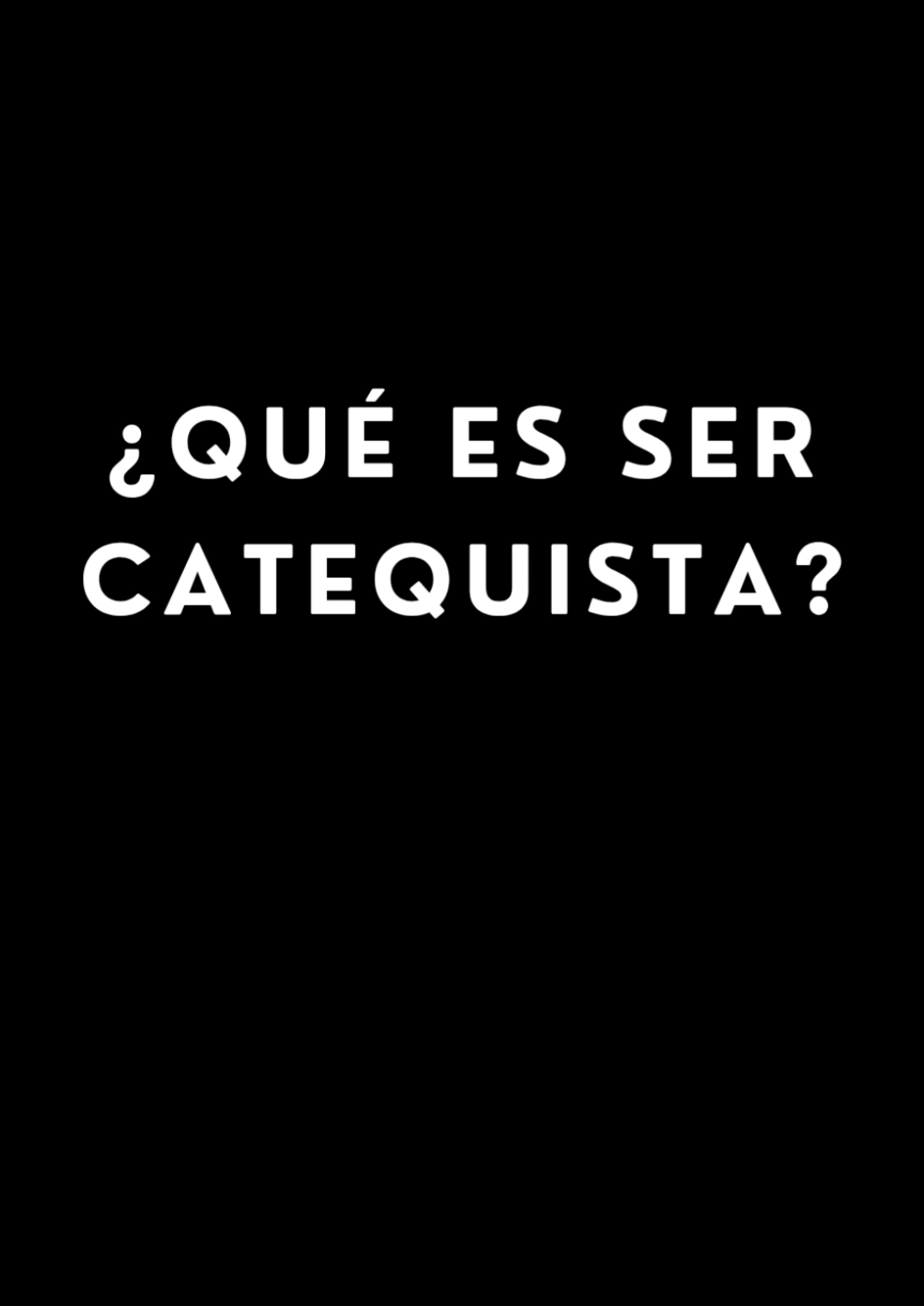 ¿Qué es ser Catequista? #catolicos #catequistas #catequesis #soycatequista 