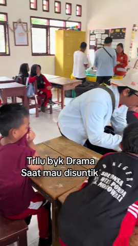 Rasanya seperti di gigit semut 🗿#bias #imunisasi #sekolahdasar #fyp 