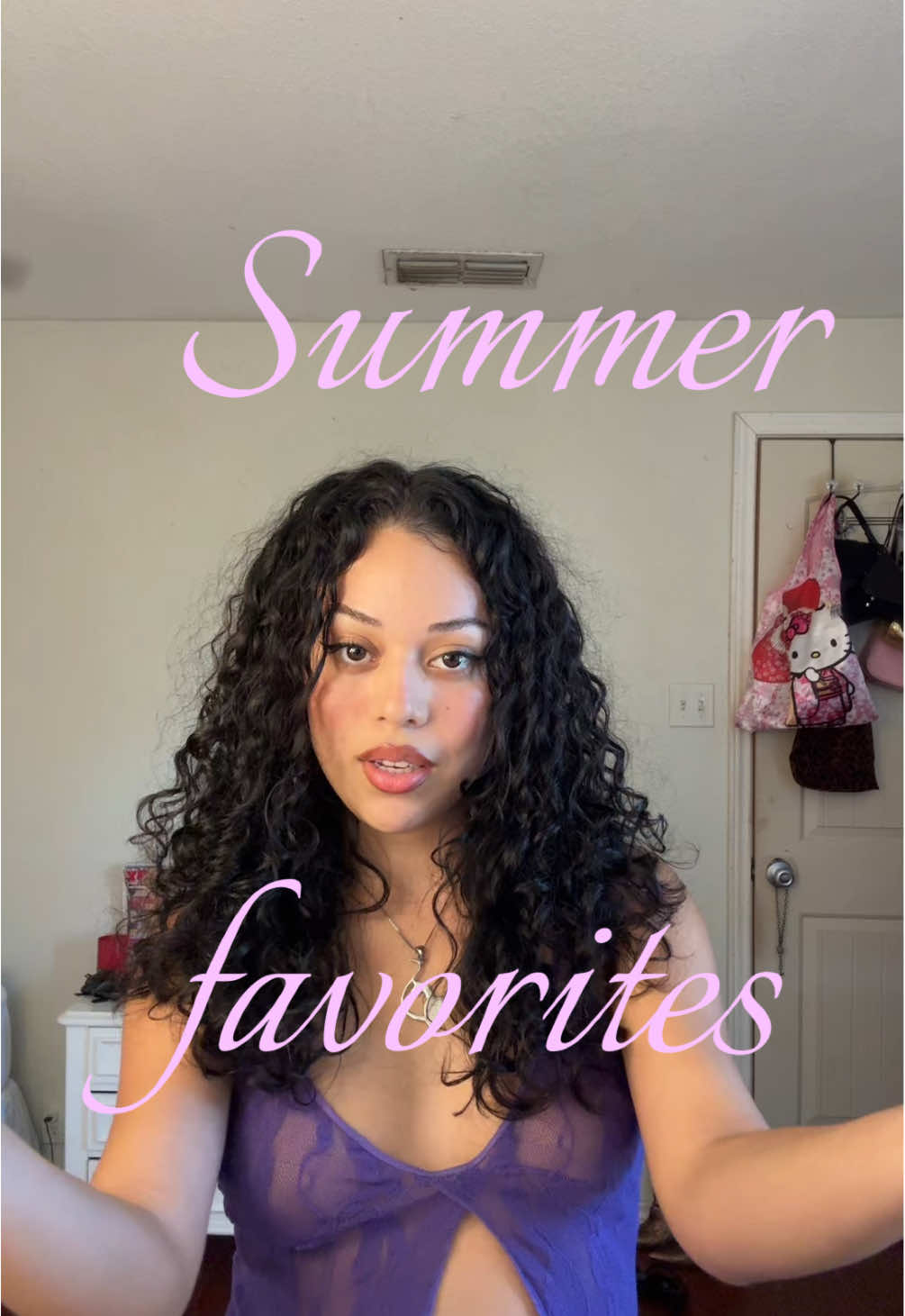 end of the season favorites🌺💜💋🌺 hope u enjoy xoxo #summerfavorites #makeupfaves #curlyhairfavorites 