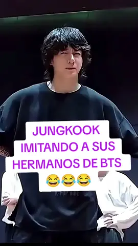JK imitando a los miembros de BTS #jungkook #army #humor #bts 