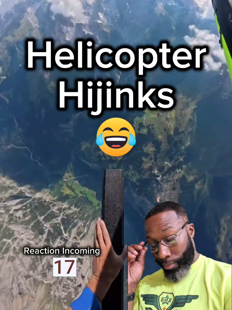 Why would you jump out of a perfectly good helicopter? 