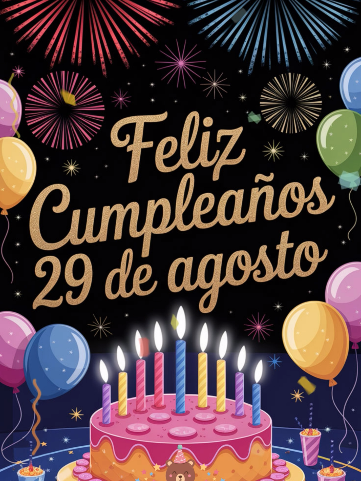 Cumpleaños 29 de Agosto ¡Felicidades! - Canción de Feliz Cumpleaños para la fiesta del 29 de Agosto ¡Felicidades 29 de Agosto! Saludo dedicado para los que cumplen años el 29 de Agosto. Celebra con esta Canción tu Cumple, Cumple, Cumpleaños. #29deagosto #cumpleaños #agosto #FelizCumpleaños #CumpleañosFeliz  #happybirthday #felicidades  #29agosto
