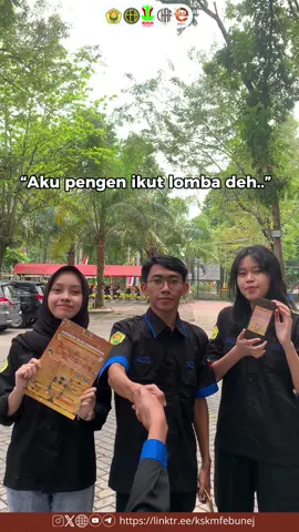 *[OPEN REGISTRATION ENOV: ENTREPRENEUR OF INNOVATION 2025]*  BUSINESS PLAN COMPETITION Tingkat SMA/SMK/MA/Sederajat Nasional Semangat Pagi Jiwa Muda 🔥 Halo Enovers 👋🏻   Punya ide bisnis yang kreatif dan inovatif? Ingin belajar untuk merancang ide bisnis melalui penyusunan proposal? ✨ Business Plan Competition ENOV KSKM 2025 kini kembali untuk memberikan kesempatan kepada enovers yang tertarik untuk merancang ide bisnis inovatif melalui penyusunan proposal bisnis dan business model canvas.  Ready to gain new knowledge and inspire the future? Yuk jangan lewatkan kesempatan mengikuti Business Plan Competition 2025 ‼️ Register now and be a winner!! 🏆  Link Booklet: https://unej.id/bookletBPCKSKM25 Link Registrasi: https://unej.id/PendaftaranBusinessPlanCompetitionENOV2025 HTM: Rp 30.000 PAYMENT:  BRI: 220301011690503 a.n. Yufen Maria Clarencia BCA: 6140805031 a.n. Cindy Maulidiana Aprilia BSI: 7316603844 a.n. Cindy Maulidiana Aprilia Qris Contact Person: Dani: 0856-4827-2075 Alvino: 0822-4581-3761 ===========================    For more information: Instagram: @kskm_febunej Twitter: @kskm_febunej Telegram: KSKM FEB UNEJ YouTube: KSKM Feb Unej Website: kskm.ukm.unej.ac.id