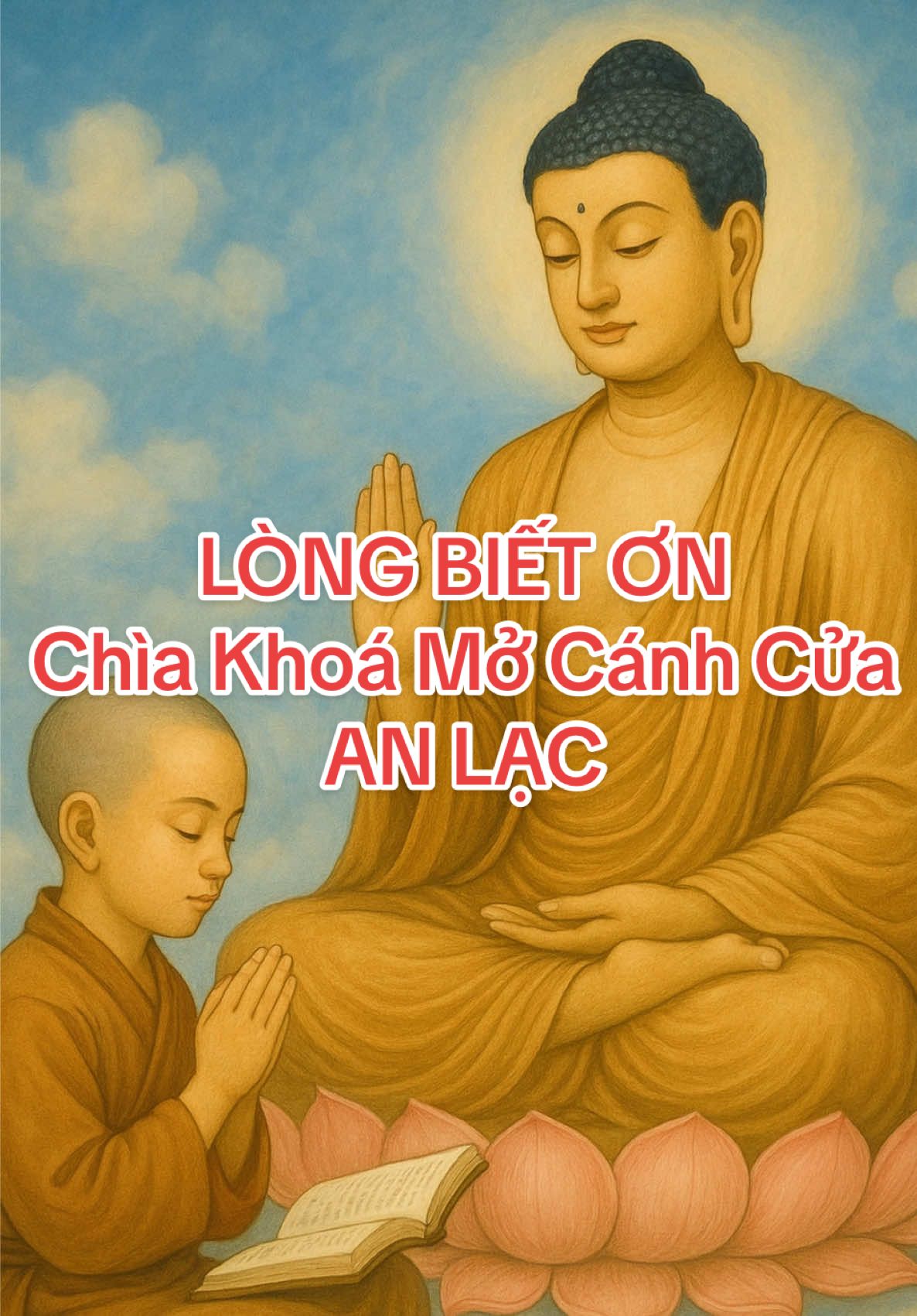 LÒNG BIẾT ƠN - Chìa Khoá Mở Cánh Cửa AN LẠC | Ánh Sáng Phật Pháp #PhatPhap #AnLac #PhatGiaoVietNam #ChanhNiem #AnhSangPhatPhap