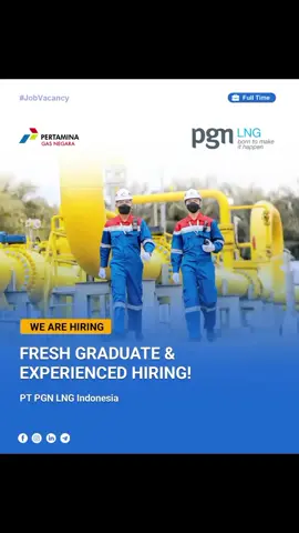 Lowongan Kerja PT PGN LNG Indonesia  #lowogankerja2025 #infoloker #fyppppppppppppppppppppppp #partamina #lokerindonesia  