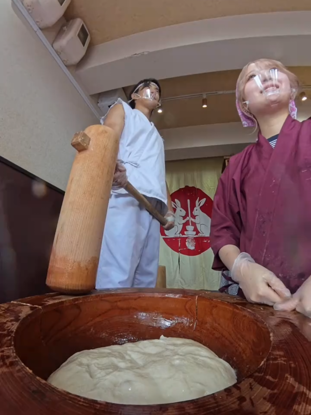 Mochi making🔥 #affiliatemarketing #foryoupage #feed #fypシ゚ #mochi 