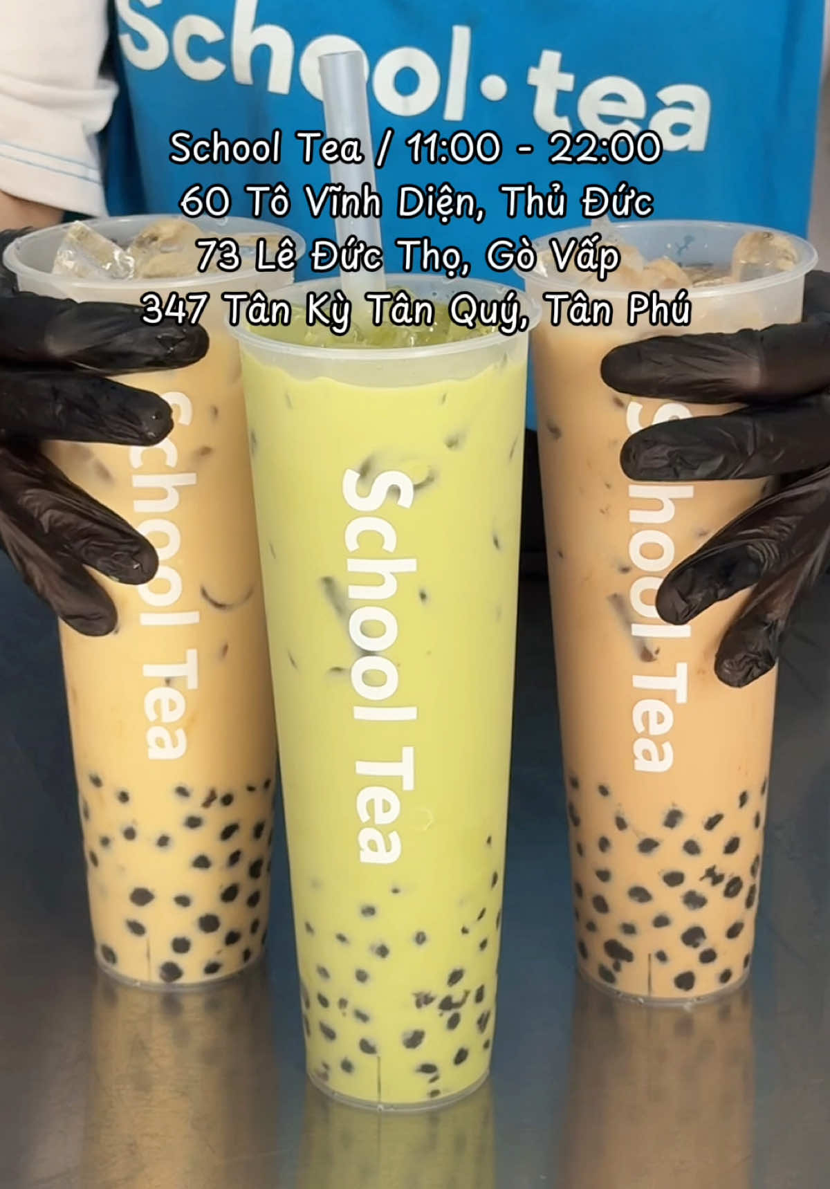 Trà sữa 1 lít #schooltea 