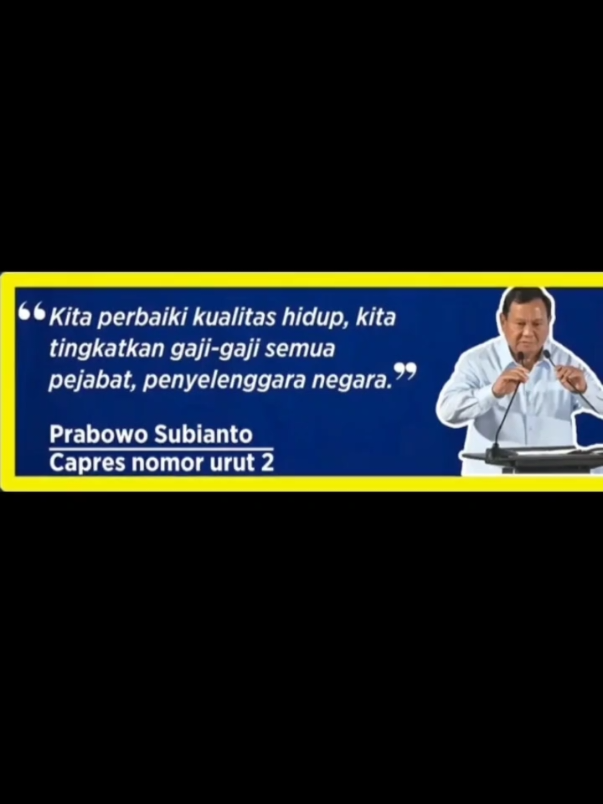 KITA TINGKATKAN GAJI GAJI SEMUA PEJABAT🤭 TUH UDH DIKABULIN TUH 02 VOTERS🤣🤣🤣 #prabowo #visimisiprabowo #02 #dpr #1312 