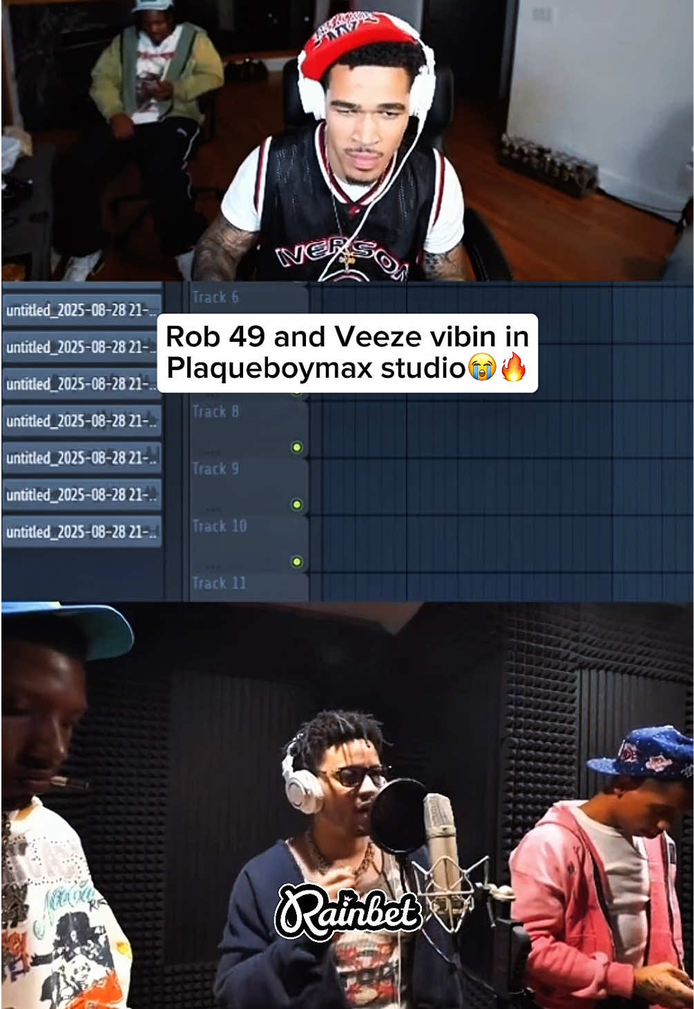 They sliding fr😭🔥 #foryoupage #viral #plaqueboymax #veeze #rob49 