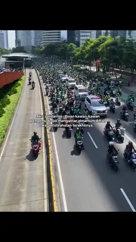 Al-fatihah untuk alm dan negeri ini🥺🥀🤲🏻 #ojol #solidaritas #beritaviral #meninggal #demo 