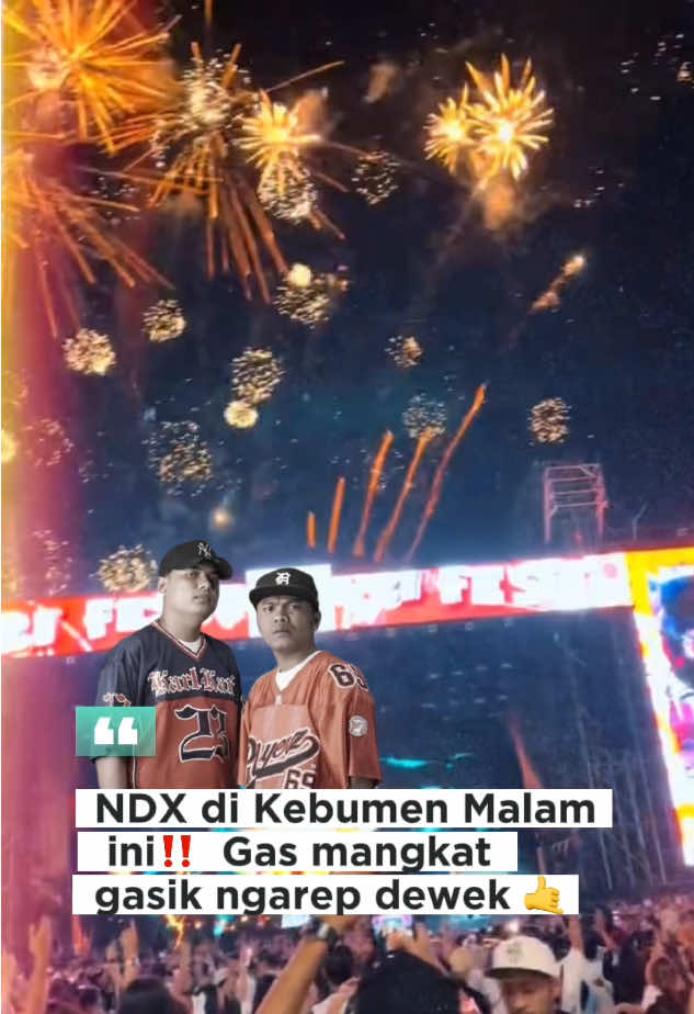 Malam ini‼️ 29 Agustus jam 9 malam. Udah siap nonton NDX manggung di Kebumen? 🔥 ⏰ 21.40 WIB 📍Alun-Alun Kebumen Info barengan lur! #kebumen #kebumeninfo #eventkebumen #kebumenhits #ndxaka