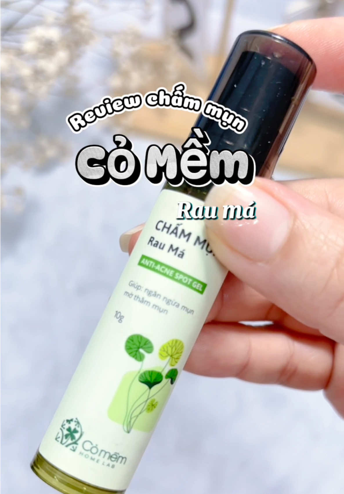 💚 Gel chấm mụn Rau Má Comem – giải pháp dịu nhẹ nhưng cực kỳ hiệu quả cho làn da mụn.✨ #comem #chammun #skincare #gelchammun #lamdep 