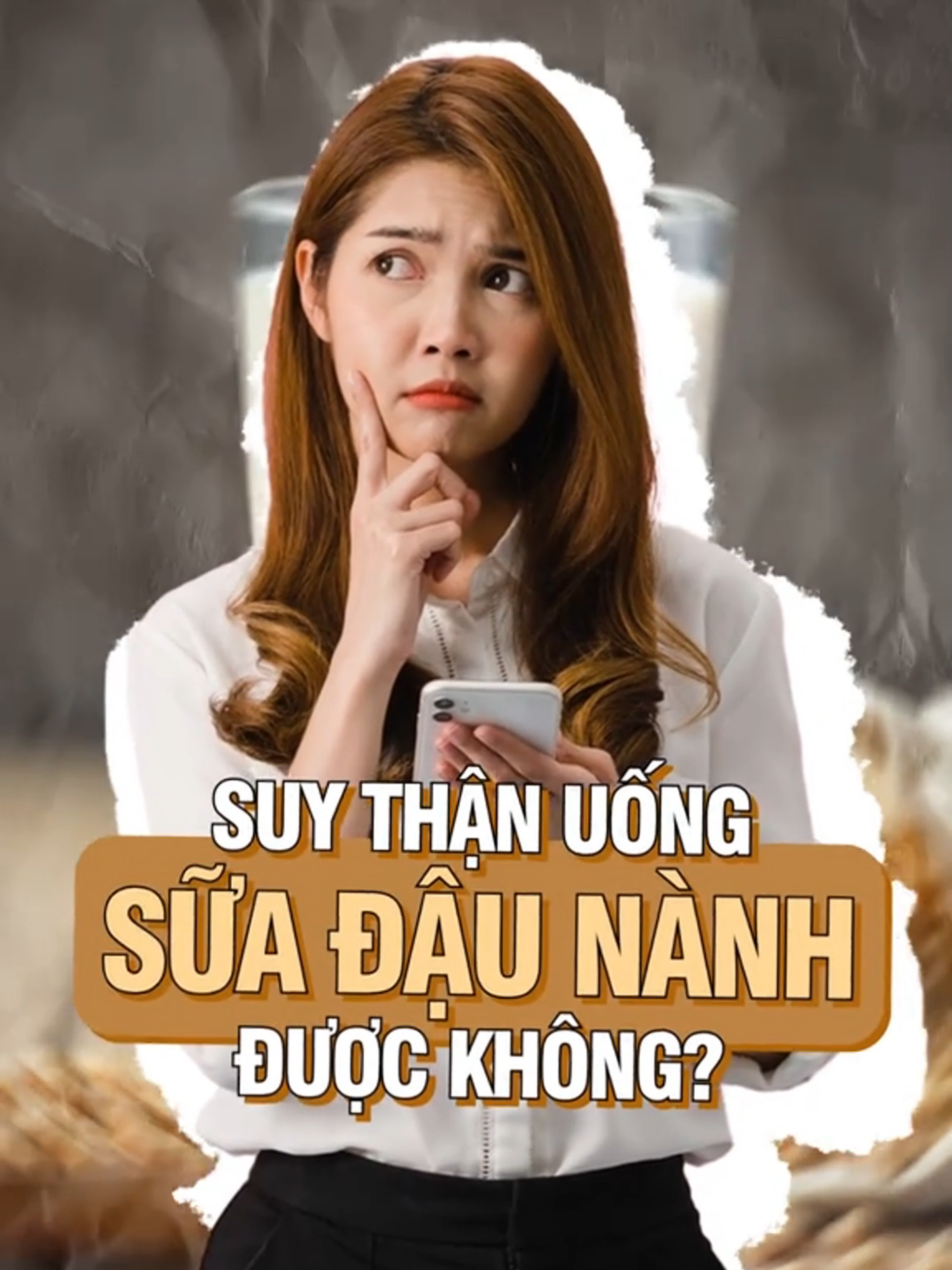 Suy thận uống sữa đậu nành được không? #suythannenangi #suythan #thanyeu #benhthan #kienthucboich #songkhoemoingay #ichthanvuong #ichthanvuongplatinum #giaidapthacmac #viralvideo