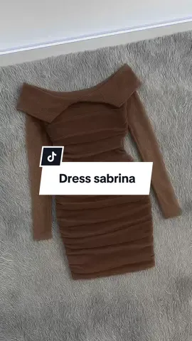 Dress sabrina lengan panjang#dresssabrinaimport #dresselegant 