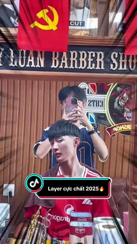 Mẫu tóc Layer rối cực chất 🇻🇳 #barber #barbershop #đảophúquy #tócđẹpmùahè #tócđẹp2025 #layer  #xuhuong 