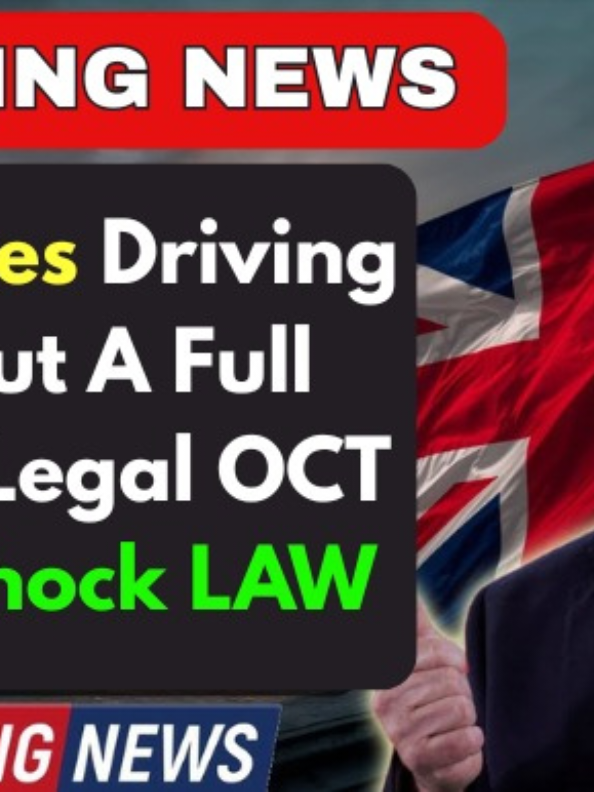 Breaking: UK Makes Driving Without a Licence Legal — The Shocking New Rule Revealed #ukpolitics #uknews #ukdriving #ukdrivingtest #labourparty 