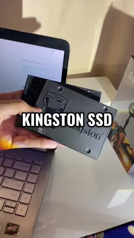 Guys kung maguupgrade kayo ng laptop ssd niyo, push niyo na yan. Best decision siya.  #kingstona400ssd #ssdupgrade #kingstonssd #laptopssdupgrade #laptopssd 