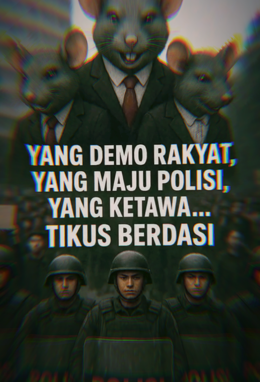 #demodpr #aparat #demo #tikusrakyat #tikusdpr 