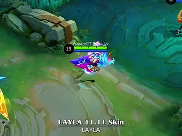 Layla New Skin 11.11 #MLBBRisingStars #MRS0825 #MobileLegends #MLBBBuwanNgWika #MLBB 