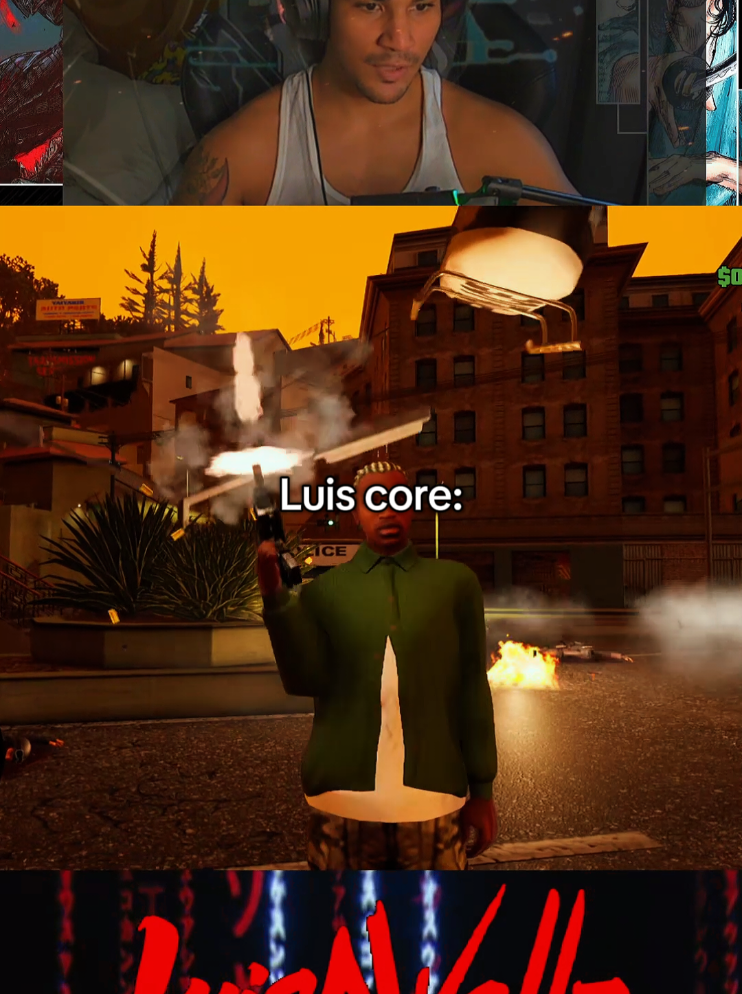 Luis CORE de TEMU 🗿 #gtasanandreas #core #streamer #gamers #venezuela 