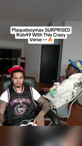Plaqueboymax SURPRISED Rob49 With This Crazy Verse 👀🔥#plaqueboymax #rob49 #fyp #tiktokviral 