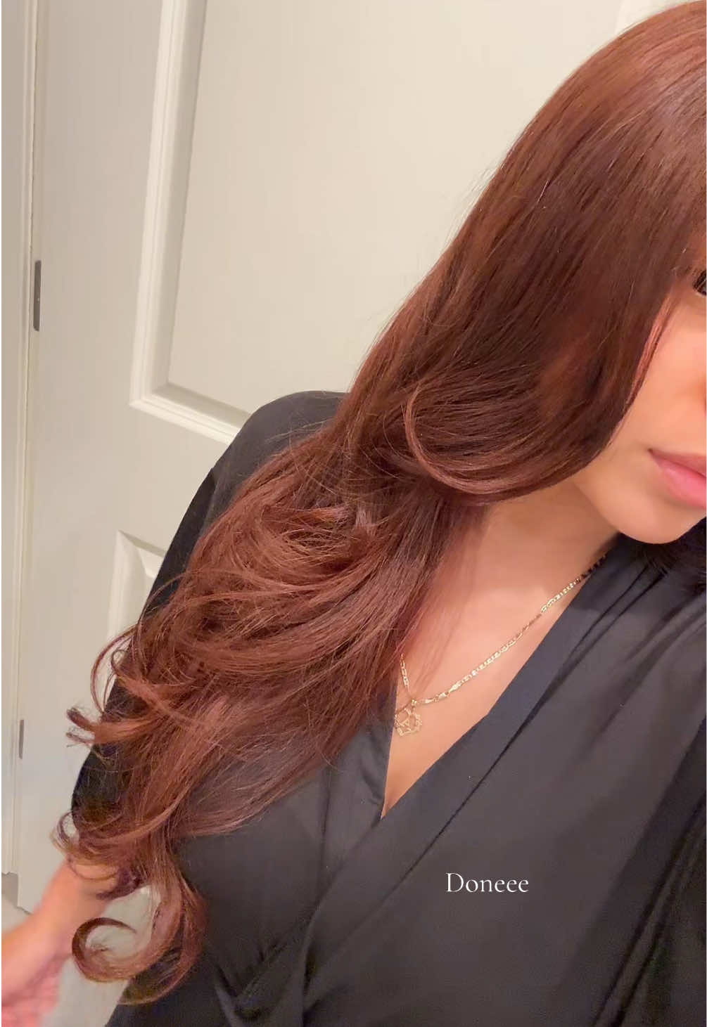 i know i need a haircut 😔 #keracolor #copperbrownhair #refreshinghair 