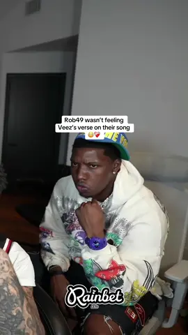 Rob49 wasn’t feeling Veez’s verse on their song 😳❤️‍🩹#plaqueboymax #fyp #viral 
